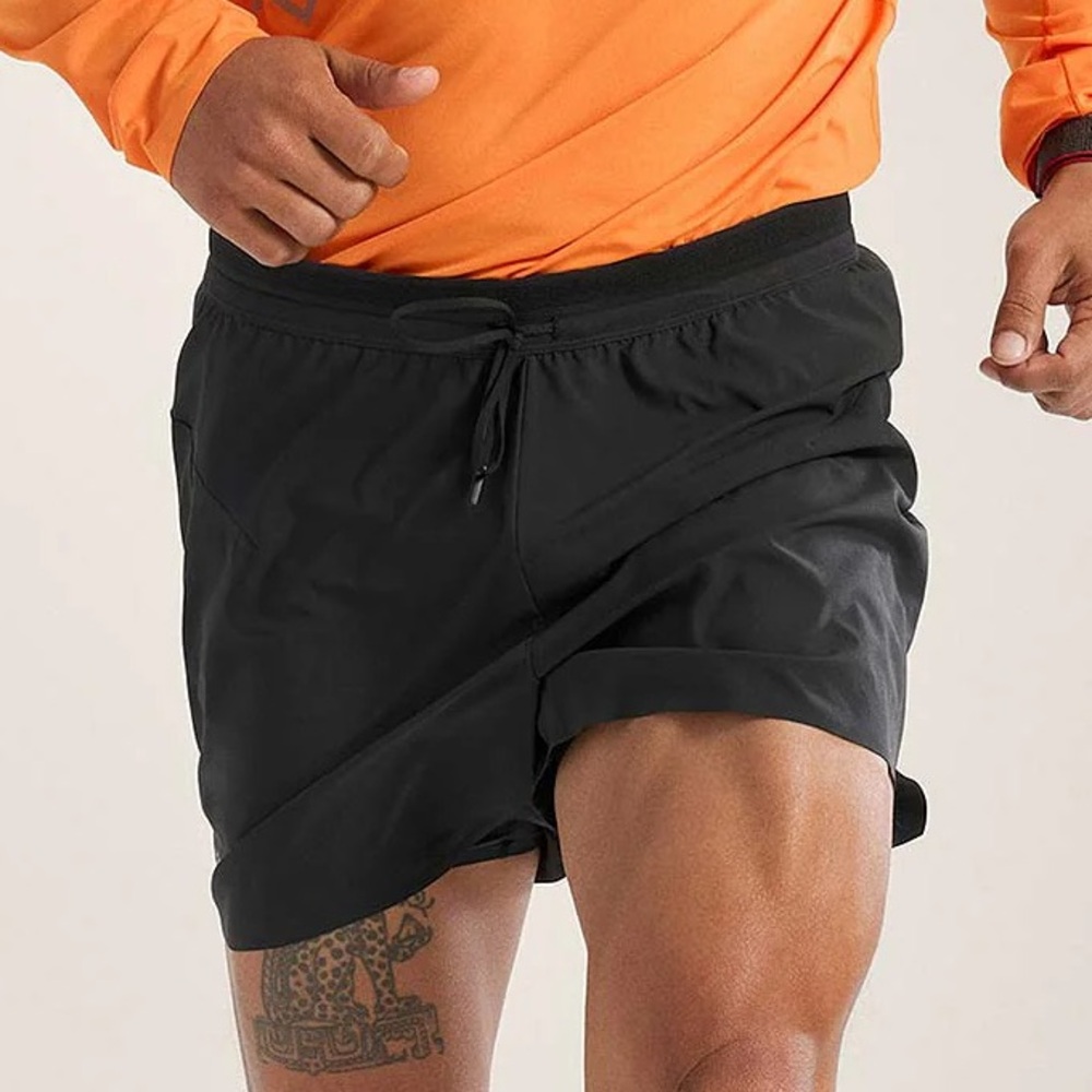 Arcteryx Norvan 5” shorts black men’s XL
